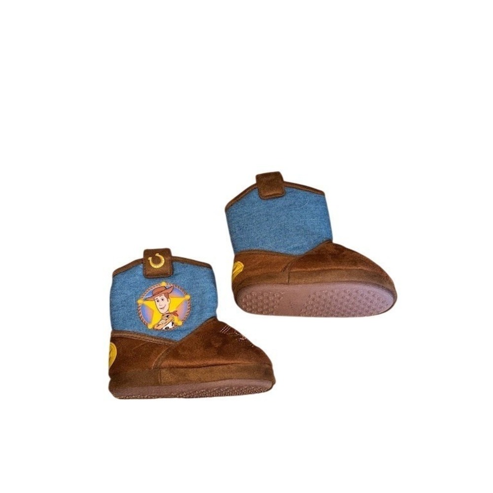 Disney Pixar Toy Story Woody Cowboy Boot Slippers Unisex Kids‎ Size 7/8
